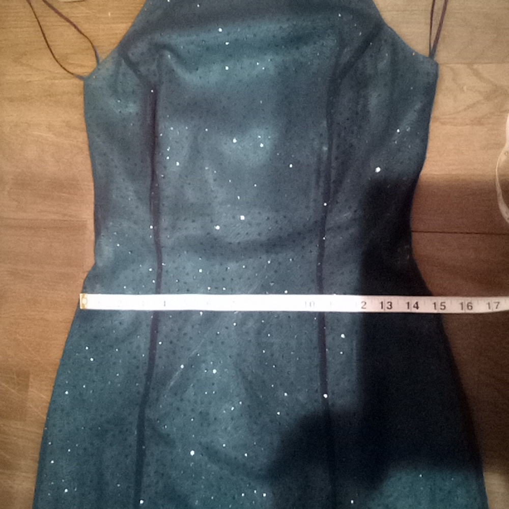 Vintage 90S Glam Sparkle Formal Gown - Picture 15 of 16